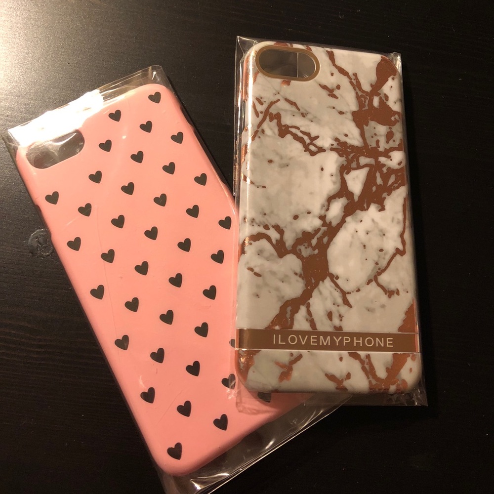 NEW iPhone 7/8 Cases - Set of 2